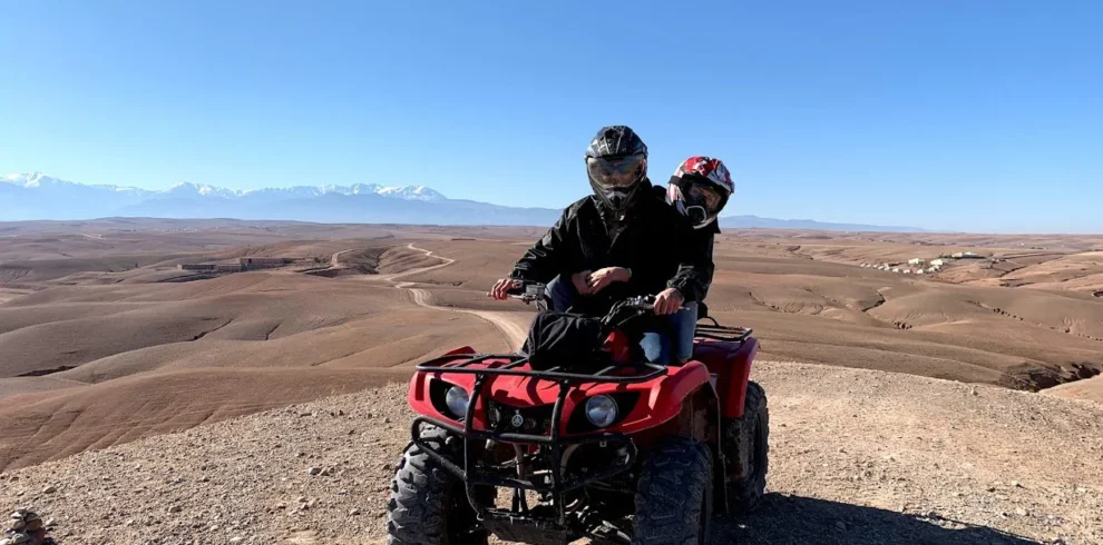 Quad bike agafay desert